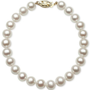 7" Classic Pearl Bracelet - $90